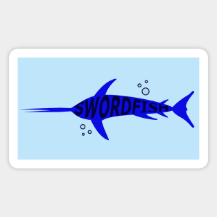 Swordfish Logo Magnet